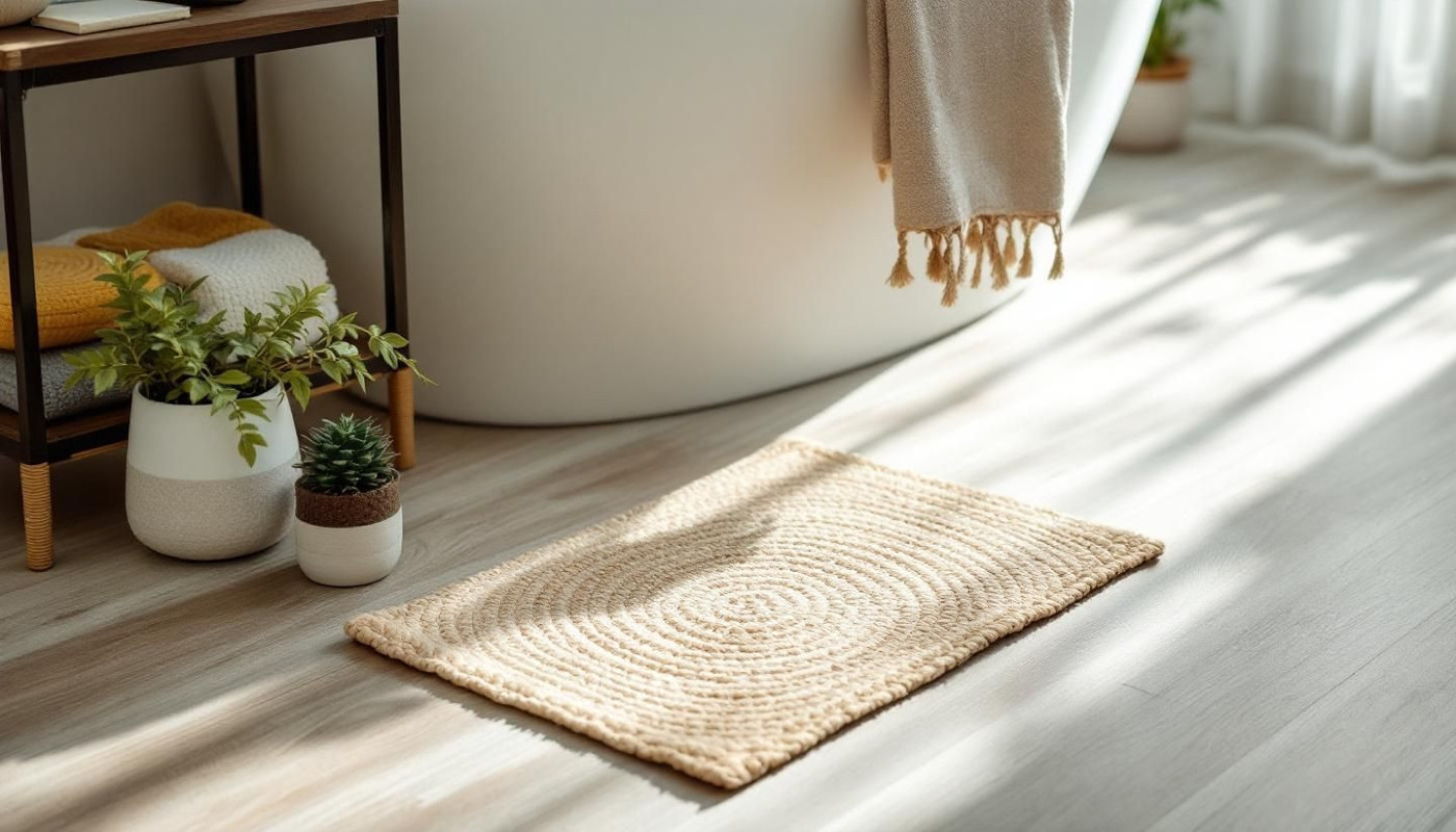 Les avantages des tapis de bain en matériaux naturels pour l'écologie
